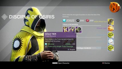 Download Video: Destiny: TRIALS of OSIRIS LOOT x3 | Weekly Loot Rewards (Destiny Trials of Osiris)