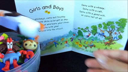 chanson en anglais Girls And Boys Come Out To Play Nursery Rhymes Cancion infantil Kinderreim Kienderliedje