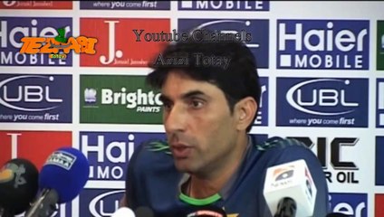 Misbah After Test Match Funny Tezabi Totay
