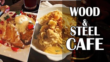 Tempura Buttercream Linguini At WOOD & STEEL CAFE | Cooking Asia