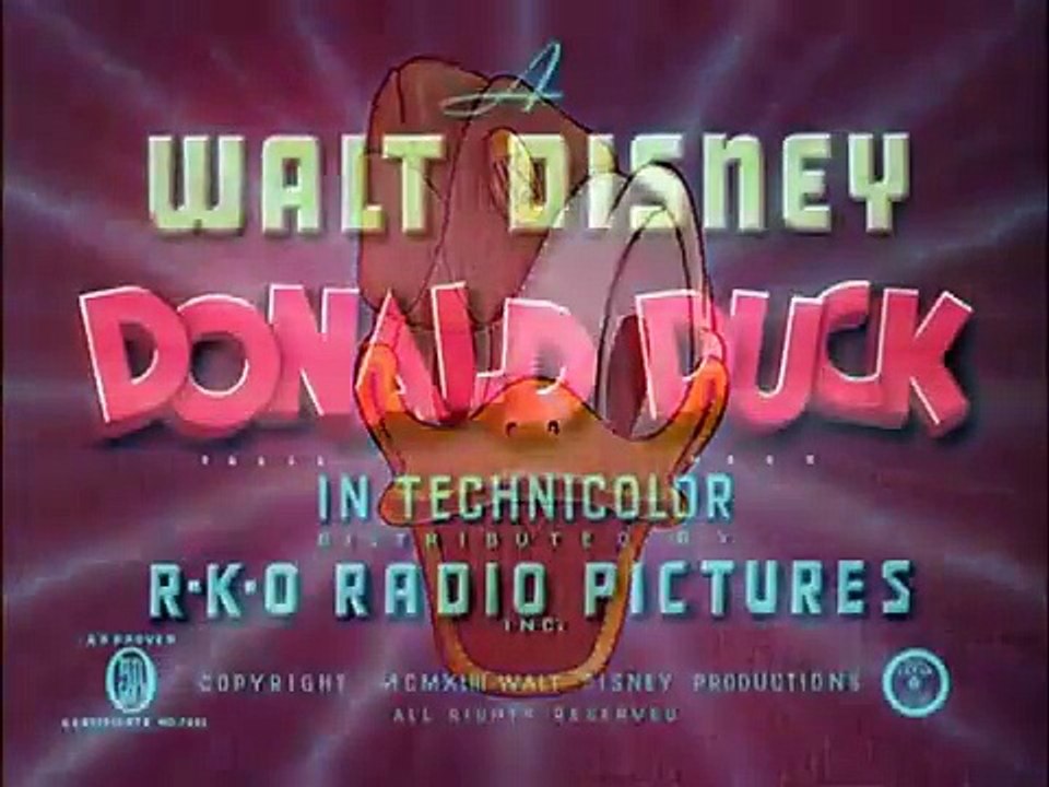 Donald Duck Cartoon Fall Out Fall In Episode