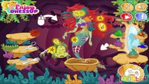 DISNEY PRINCESS | Mermaid Ariel Zombie Curse | English Episode | Princess (Game for Childr