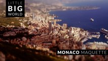 Monaco Maquette (Time lapse - Tilt Shift - 4k)