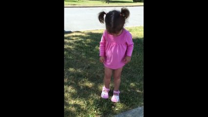 Little Girl Discovers Culprit Of Squeaky Noise
