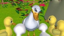 KZKCARTOON TV - Five Little Ducks went out one day - 3D Animation English Nursery rhymes for children with Lyrics