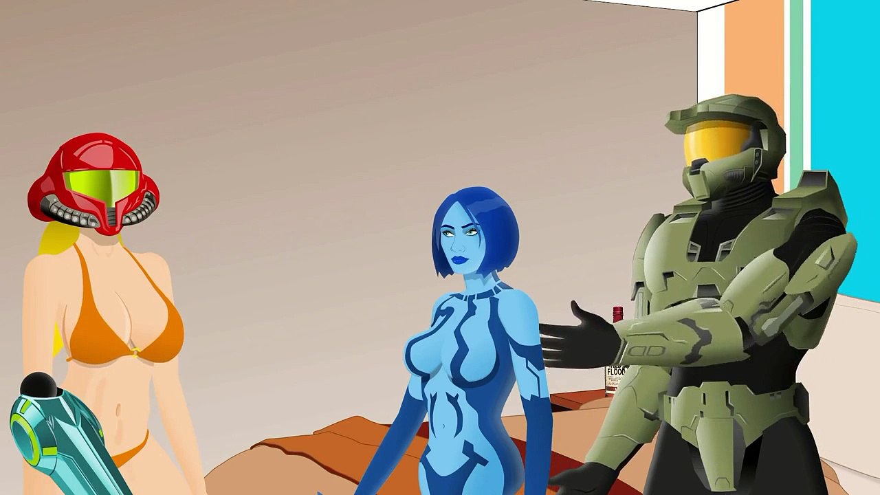Cartoon Hook Ups: Master Chief and Cortana Pt. 2