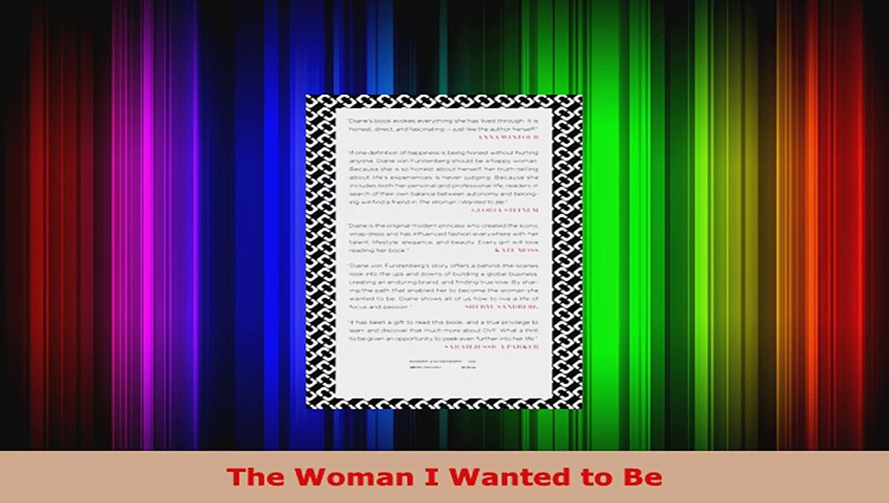 The Woman I Wanted to Be