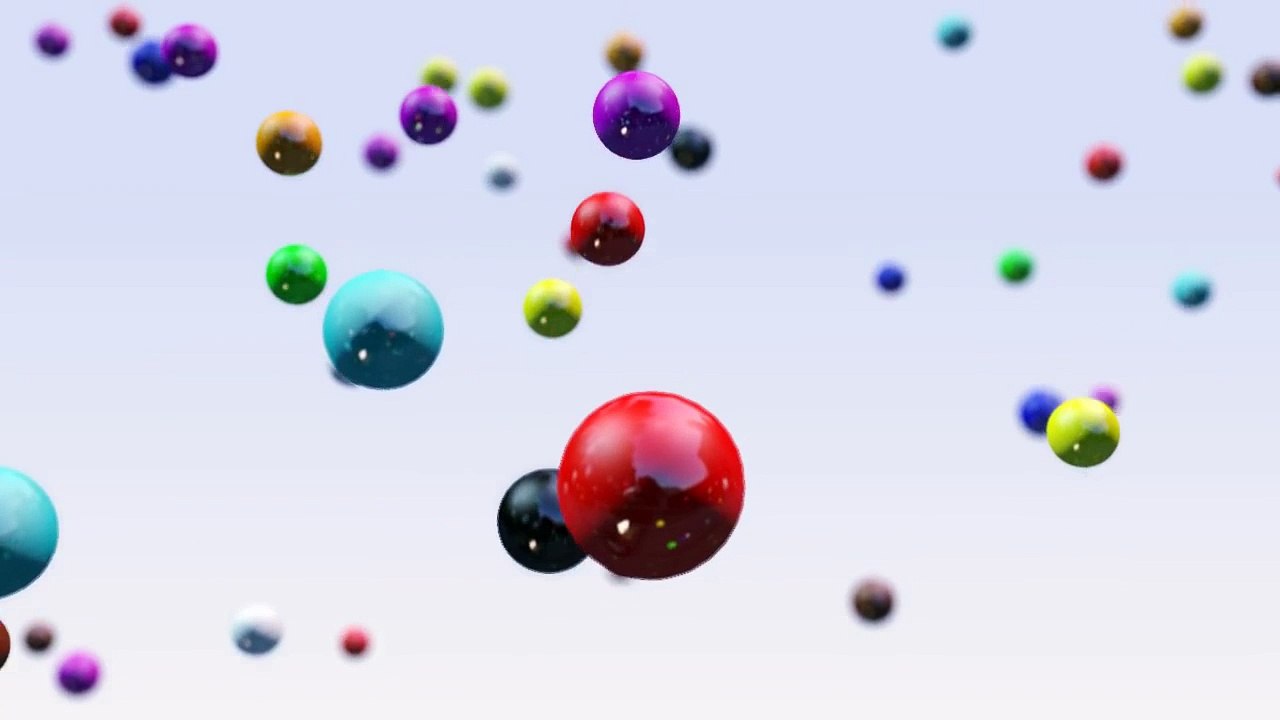 VIDS for KIDS in 3d (HD) Relaxing Bouncing Balls Sleep Music for Children and Babies AApV