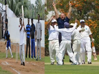 Asaduddin Owaisi Playing cricket with BJP Members