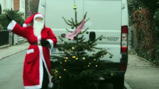 Bad Santa Stealing Presents Prank!