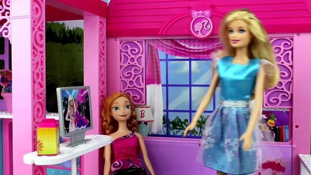 Barbie in Princess Power Ken Date Cancelled? Frozen Elsa Anna Spiderman Disney Princess Do