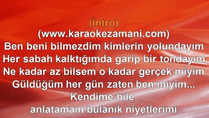 Pijama - Bulanık Niyetler - (2012) TÜRKÇE KARAOKE