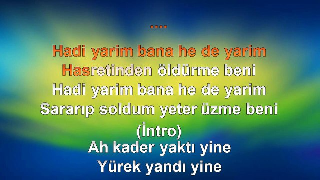 Pınar Darcan - Hadi Yarim - (Nalan - Cover ) - (2013) TÜRKÇE KARAOKE