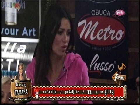 Pitanje za Staniju i Tamaru #Farma 6 /01.11.2015.