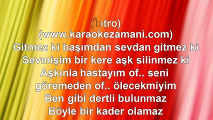 Popstar Mikdat Akbulut - Ben Gibi Dertli Bulunmaz - (2012) TÜRKÇE KARAOKE