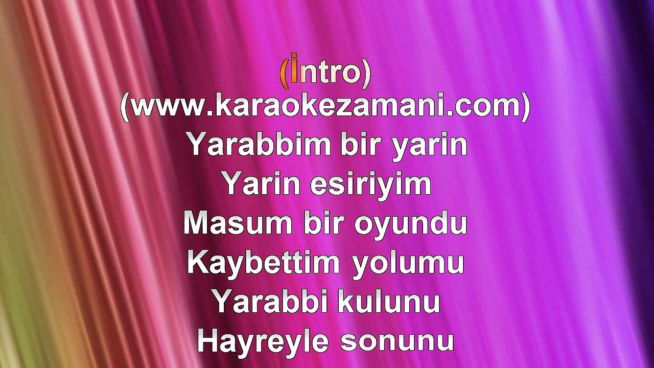 Rafet El Roman - Kalbimin Sultanı - 2005 TÜRKÇE KARAOKE