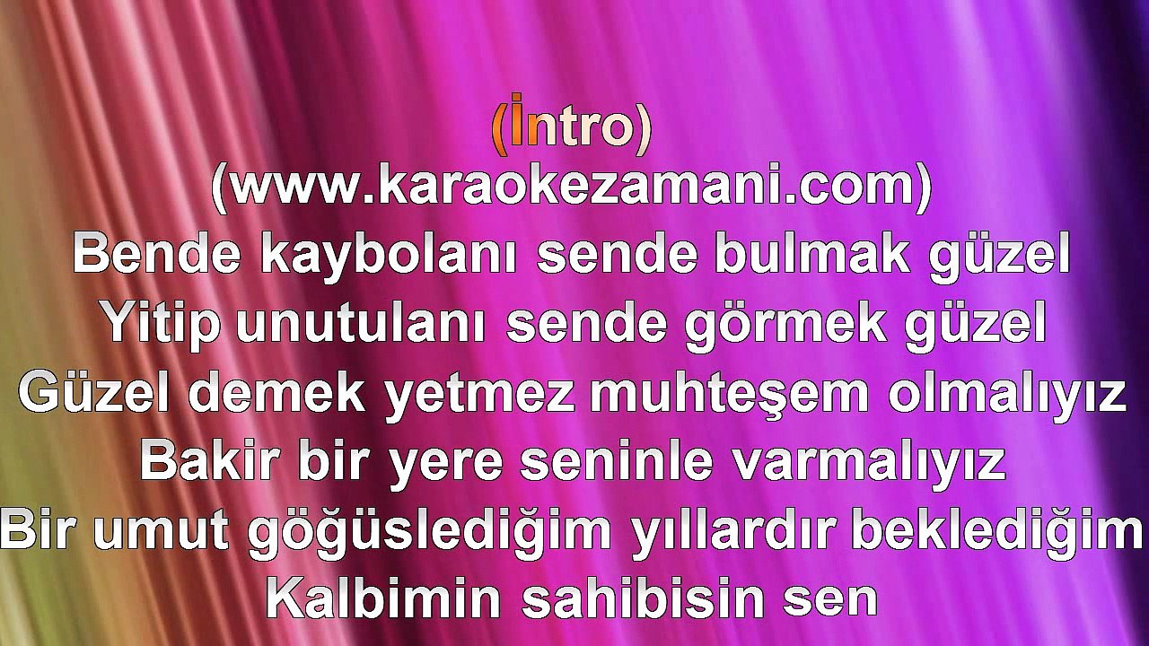 Rafet El Roman - Ömrümün Sahibi - 2008 TÜRKÇE KARAOKE