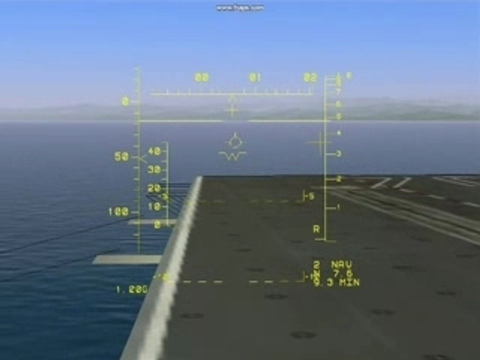 Appontage sans crosse