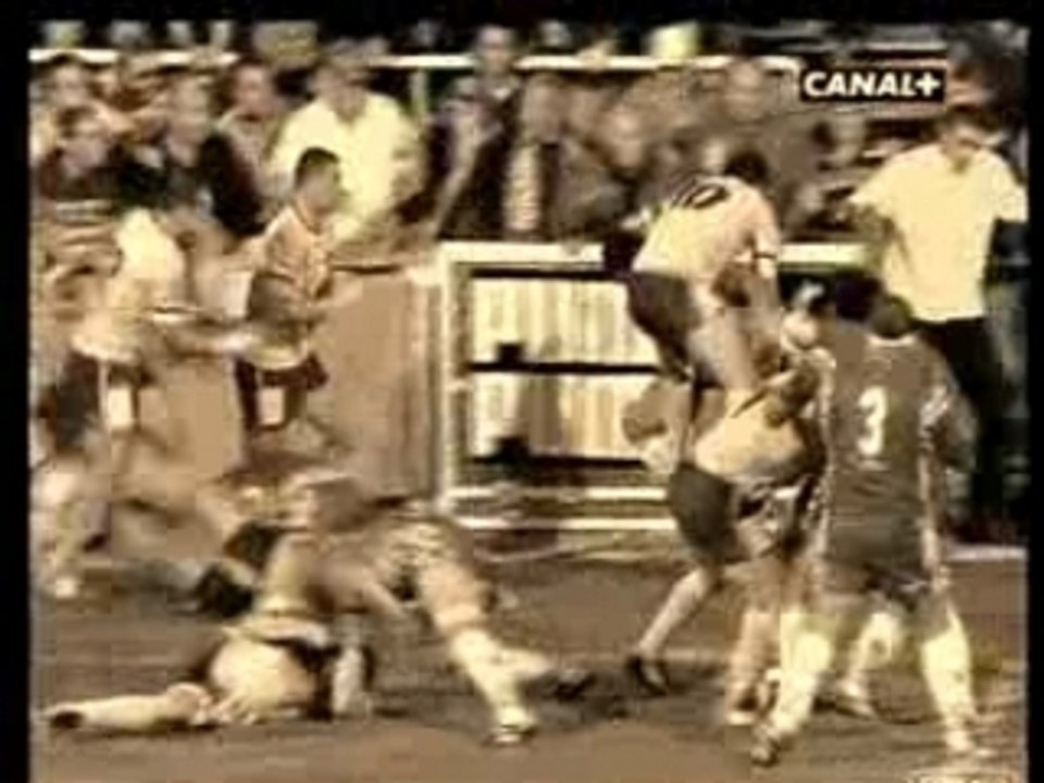 Rugby - Bagarre Générale Bourgoin-Agen