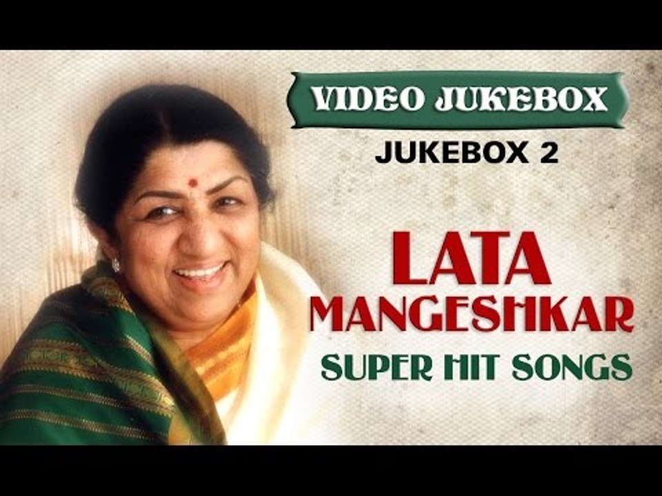 Lata Mangeshkar Super hit Songs - Jukebox 2 - Old Hindi Melodies