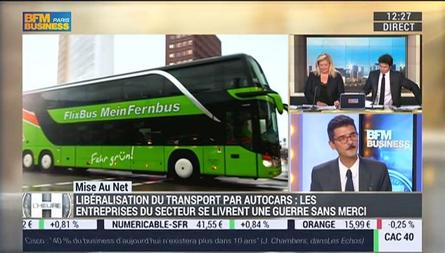 La mise au net: FlixBus lance ses autocars à bas prix en France - 02/11