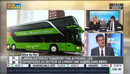 La mise au net: FlixBus lance ses autocars à bas prix en France - 02/11