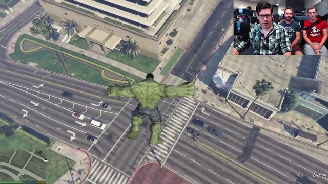 GTA Hulk Mod against Iron Man is the best Avengers Video Game