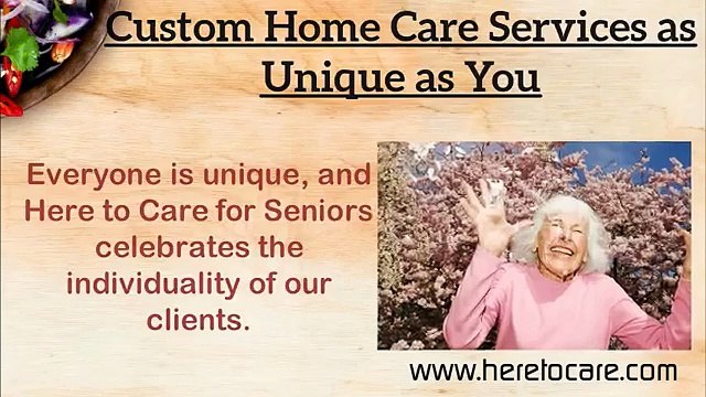 Professional Services for Private Care Toronto by Here To Care For Seniors