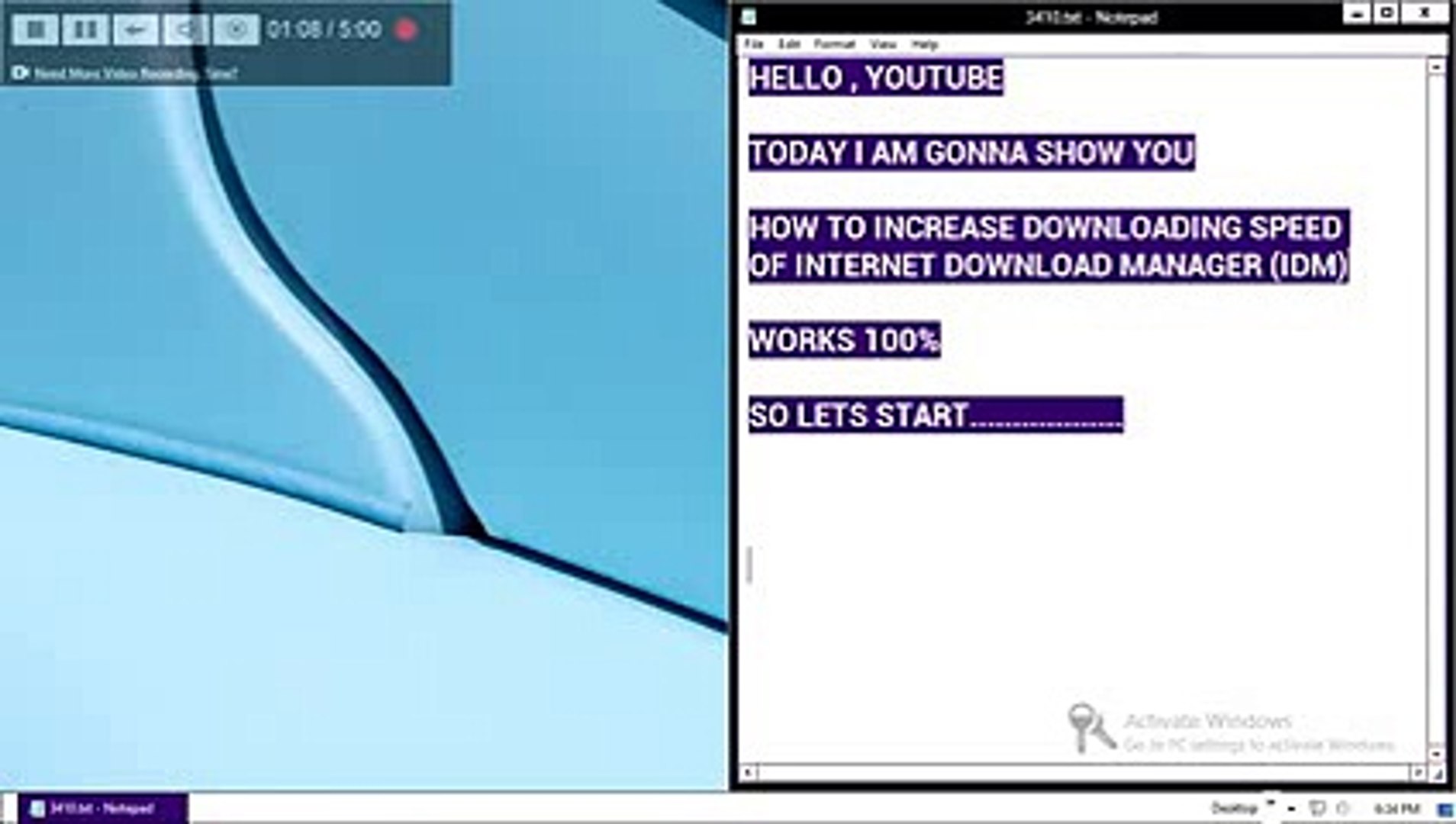 ⁣How to Increase Downloading Speed of IDM 300 Times - Reel.pk