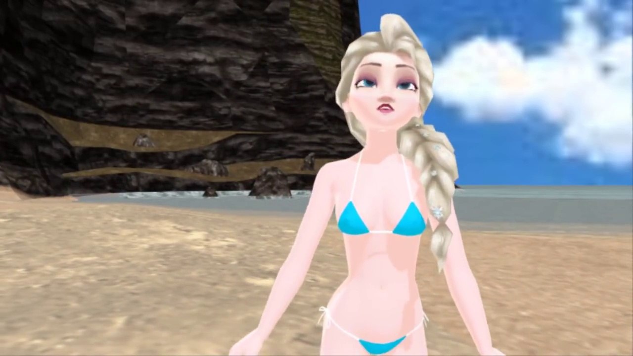 Frozen Elsa canta Libre Soy Version Verano - Songs Frozen Let it go Comedy Show