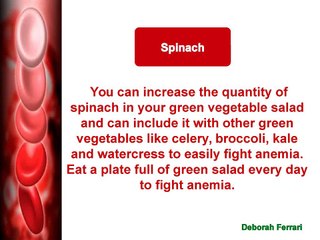 Deborah Ferrari - Avise To Get Rid Of Anemia