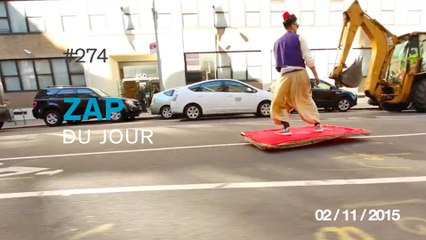 Download Video: ZAP DU JOUR #274 : 100 ans de beauté au Brésil / Wingsuit - Exit 3847 / Cachette secrète / Complètement dingue ! /