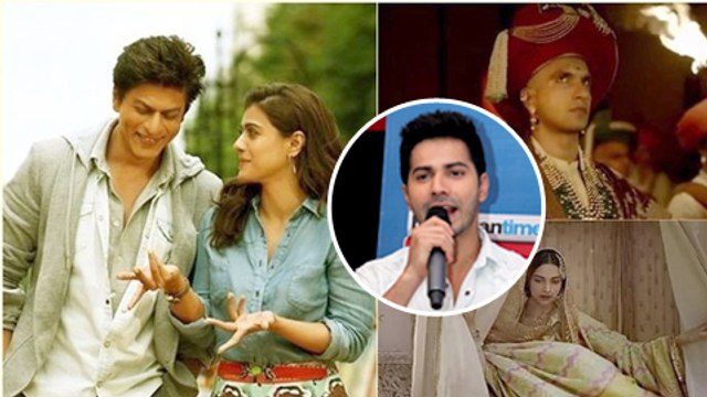 Shahrukh Kajol's Dilwale Vs Deepika – Ranveer's Bajirao Mastani: Varun Dhawan Reacts