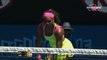 Serena Williams vs Dominika Cibulková MATCH POINT Australian Open 2015 QuarterFinals