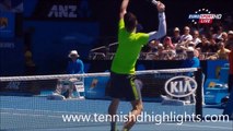 Milos Raonic vs Benjamin Becker Australian Open 2015 3rd Round Highlights HD