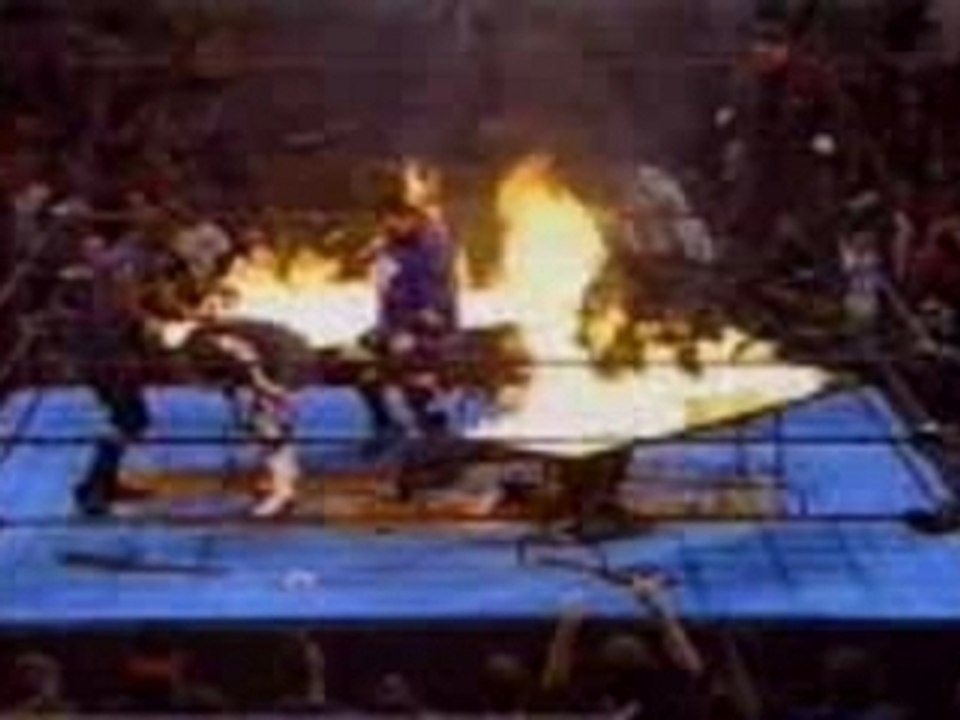 Ecw - dudleyz poerbomb throo table