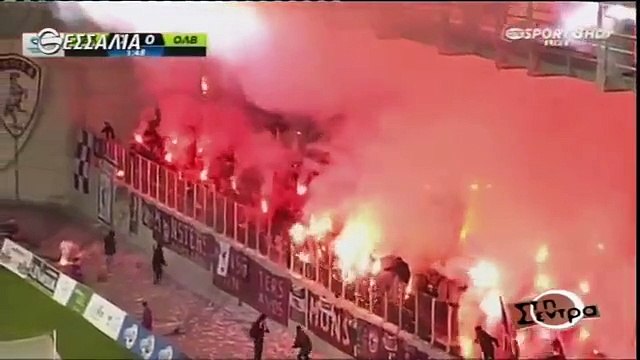 6η ΑΕΛ-Ολυμπιακός Βόλου 1-0 2015-16 Tv thessalia