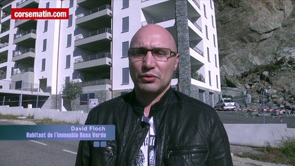 Eboulement à Ville-di-Pietrabugno : un rocher menace de s'écrouler