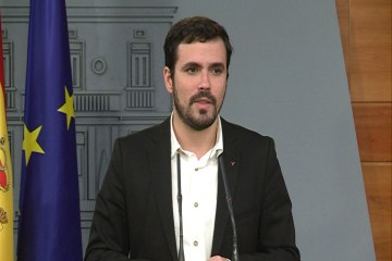 Garzón expone su "desacuerdo" con pacto sobre Cataluña
