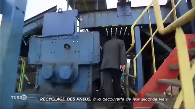 Ecologie : la deuxième vie des pneus usagés (Emission Turbo du 01/11/2015)