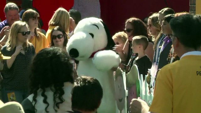 Roter Teppich für die Peanuts in Hollywood