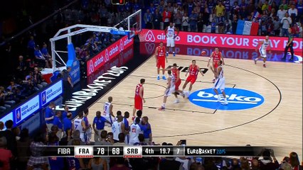 What a Dunk by Gobert - EuroBasket 2015