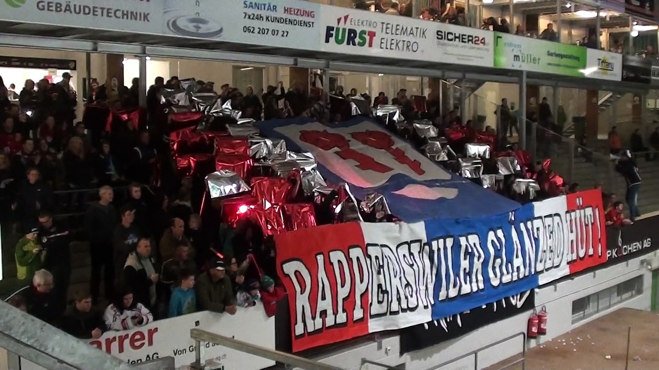 Choreo EHC Olten vs. SC Rapperswil Jona , 31.10.2015