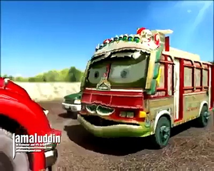 funny conversation b/w bus and Mazda