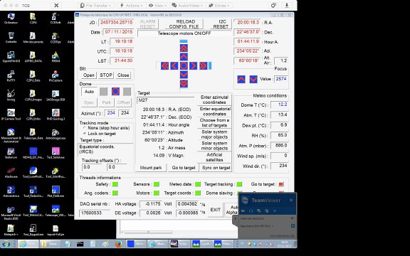 C2PU - Balade cosmique en direct avec 2 télescopes pilotables à distance
