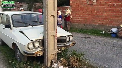 Akhisar Seyit Ahmet Mahallesinde Görünmez Kaza 2 Yaralı