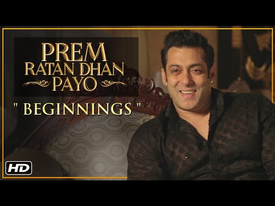 Prem Ratan Dhan Payo _ Eternal Bond _ Salman Khan & Sooraj Barjatya _ Diwali 2015