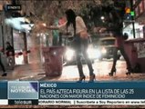 Sexoservidoras y activistas mexicanas exigen se frenen feminicidios