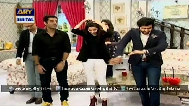 Ho Mann Jahaan crew dances on shakar wandaan re in Good Morning Pakistan