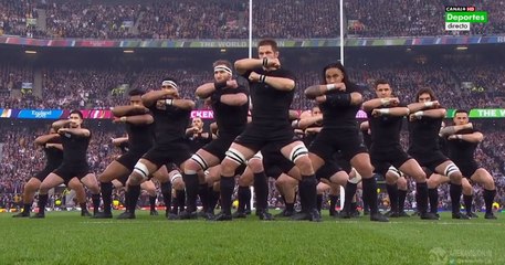 Fearsome All Blacks haka - Rugby World Cup 2015 final v Australia